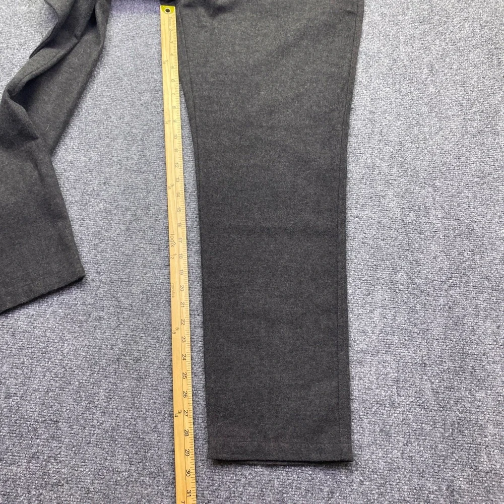 Banana Republic Mens Slim Pant Sz 36 Charcoal Gray Wool Blend Dress Trousers NEW